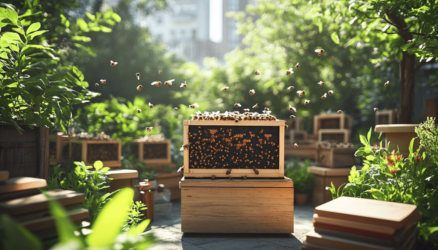 Comment les installations de ruches urbaines favorisent la biodiversité